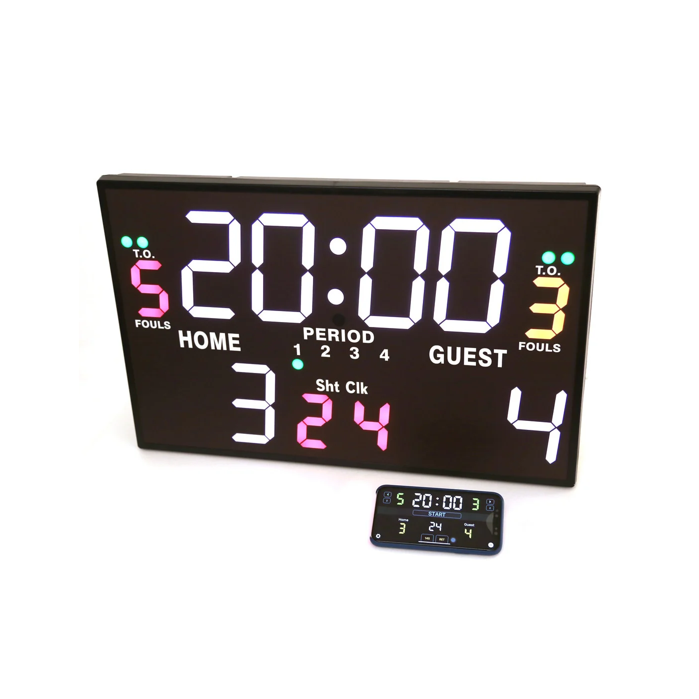 Battery Operated Multi-Sport Scoreboard w/ Bluetooth